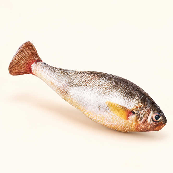 Pawtique FlopFish small yellow croaker motion cat toy