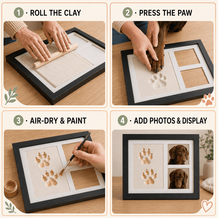 ForeverPaw™ Pet Paw Print Keepsake Kit - Pawtique