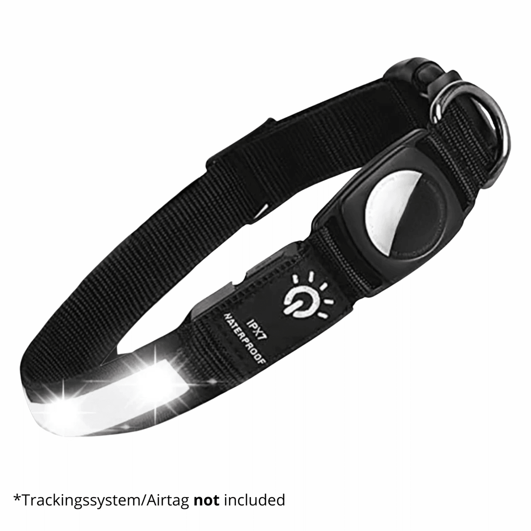GlowTrack Airtag Dog Collar - Pawtique