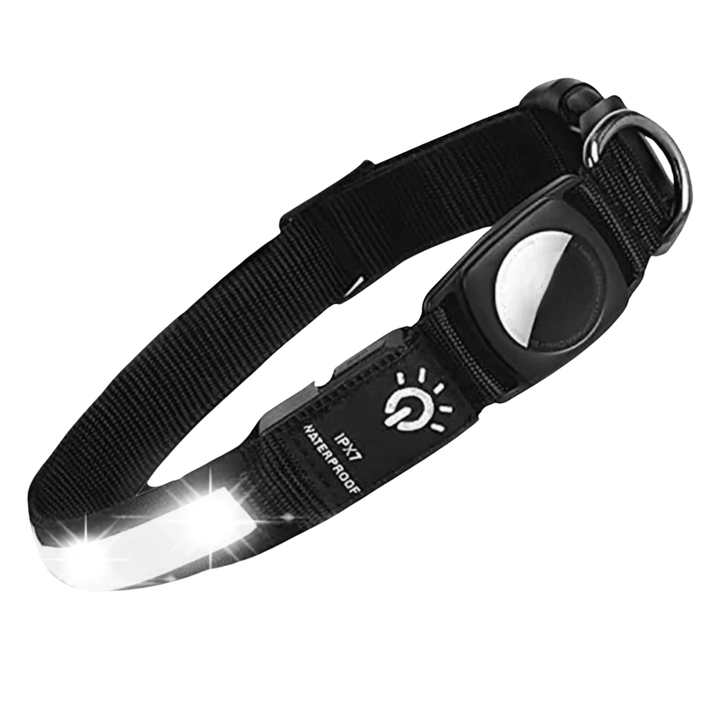 GlowTrack Airtag Dog Collar - Pawtique