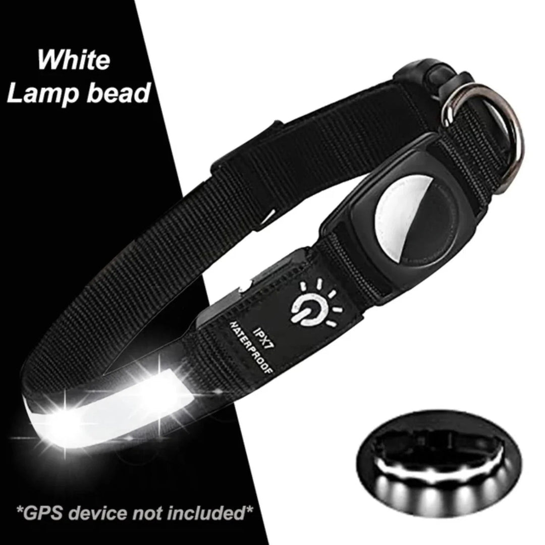 GlowTrack Airtag Dog Collar - Pawtique