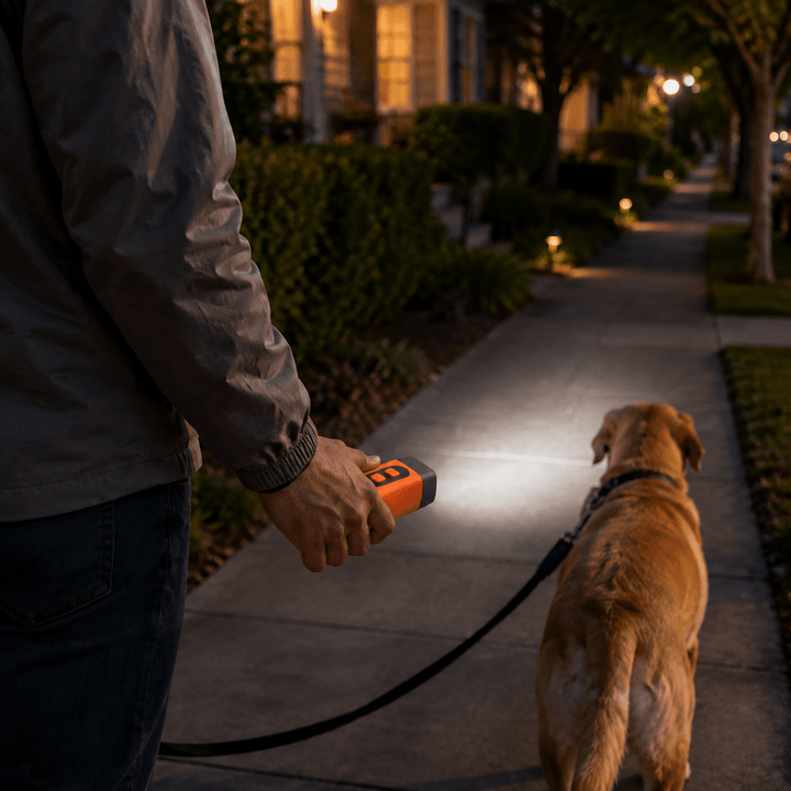 Handheld Ultrasonic Dog Trainer &amp; Deterrent - Pawtique