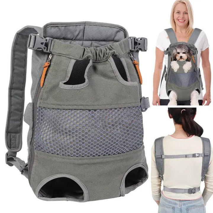 Hands - Free Dog Carrier Backpack: Perfect for Traveling with Your Cat or Dog - Pawtique