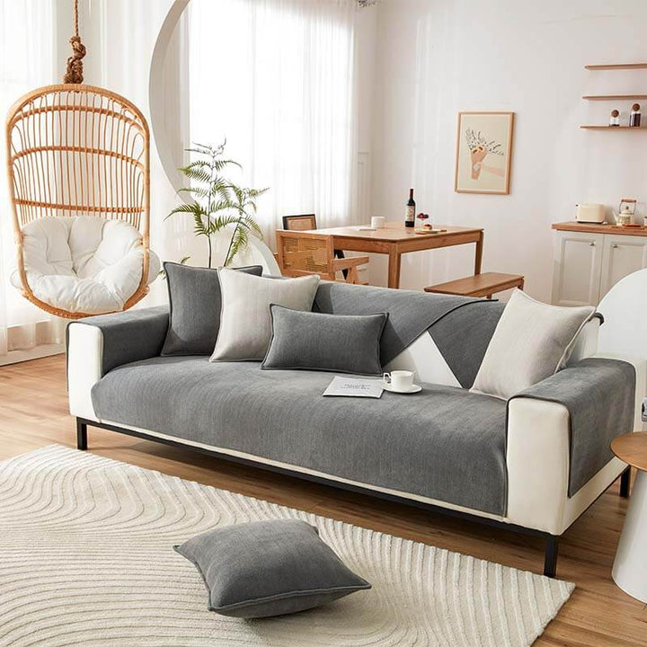 Herringbone Cushion Chenille Waterproof &amp; Antifouling Pillow - Pawtique