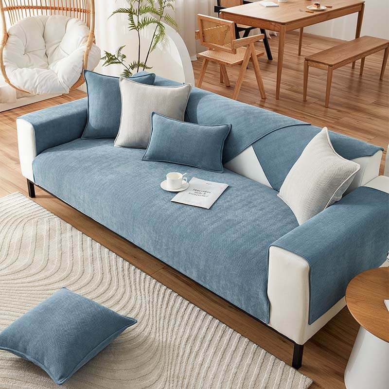 Herringbone Cushion Chenille Waterproof &amp; Antifouling Pillow - Pawtique