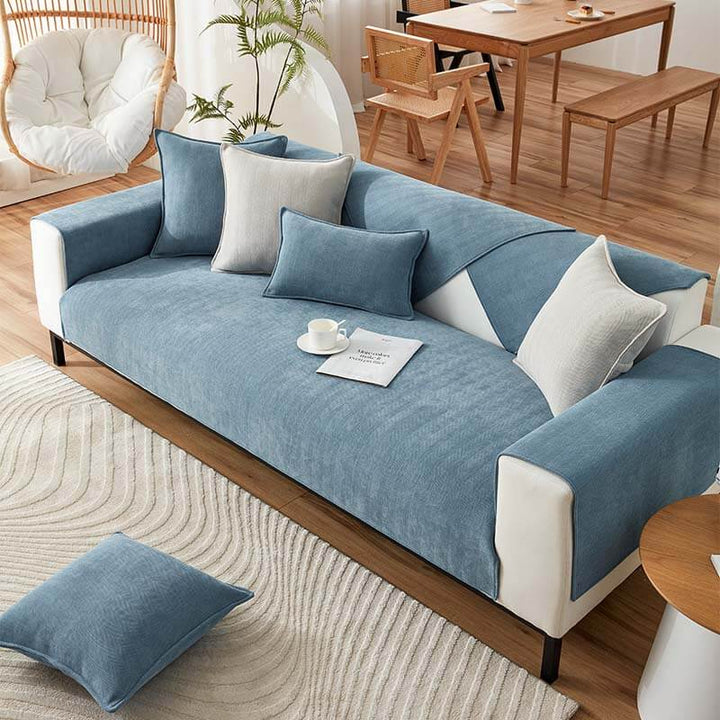 Herringbone Cushion Chenille Waterproof &amp; Antifouling Pillow - Pawtique