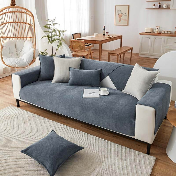 Herringbone Cushion Chenille Waterproof &amp; Antifouling Pillow - Pawtique