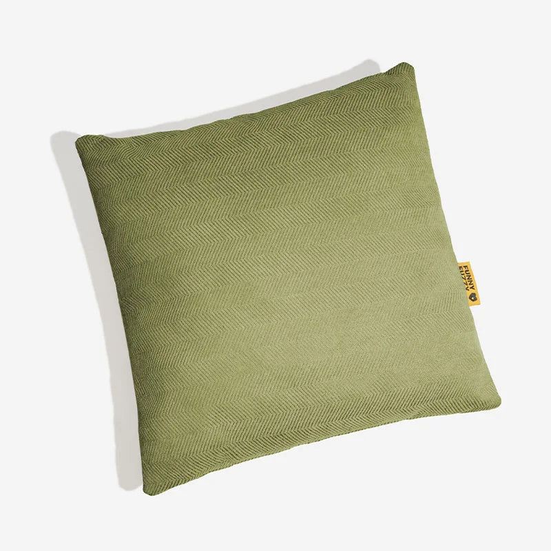 Herringbone Cushion Chenille Waterproof &amp; Antifouling Pillow - Pawtique