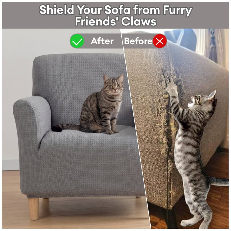 High-Elastic Water-resistant and Anti-Scratch Full Wrap Sofa Protection Armchair Cover - Pawtique
