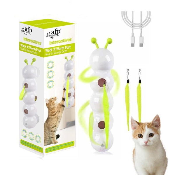 Interactive Cat Teaser Wall Toy - Pawtique