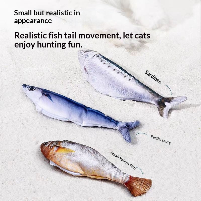 Interactive Flopping Fish Toy - Pawtique