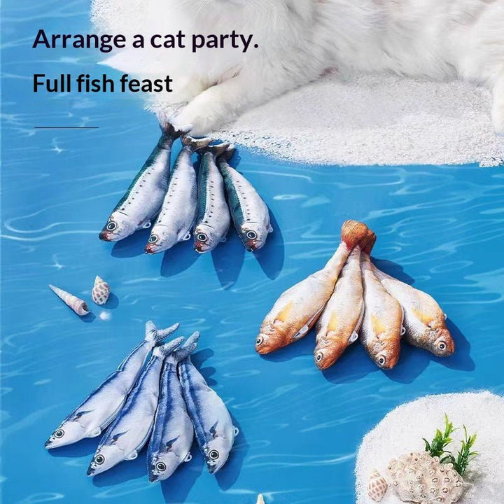 Interactive Flopping Fish Toy - Pawtique