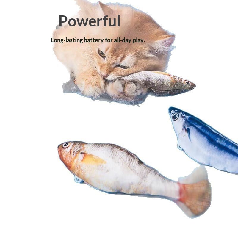 Interactive Flopping Fish Toy - Pawtique