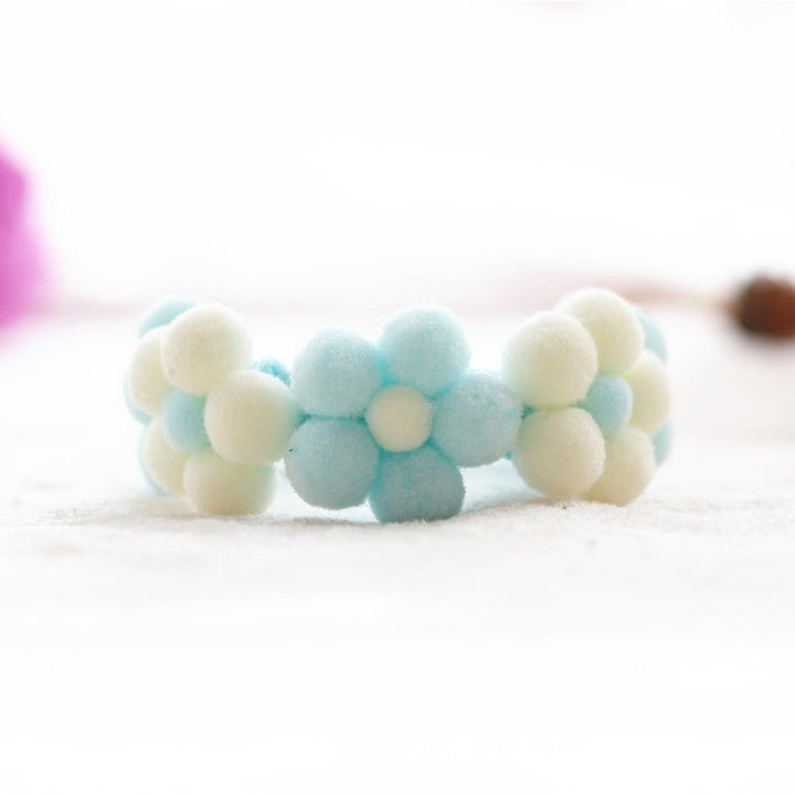 Knitted Flower Cat Dog Collar - Pawtique