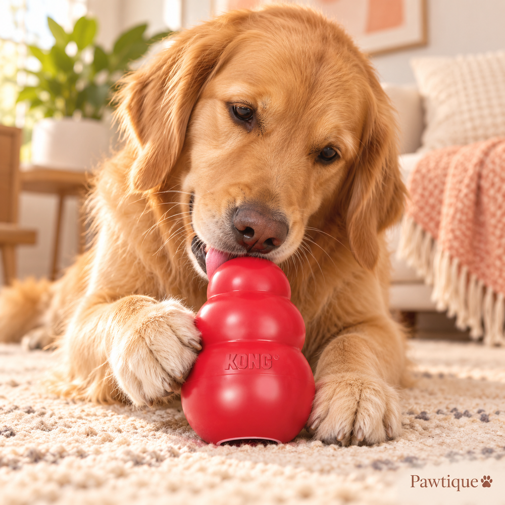 KONG Classic dog toy lifestyle