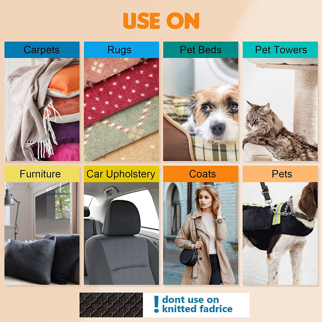 Portable Lint Remover & Pet Hair Remover Brush