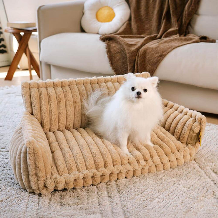 Large Washable Fluffy Orthopedic Soft Dog Pillow Dog Sofa Bed-Snoozy Dream - Pawtique