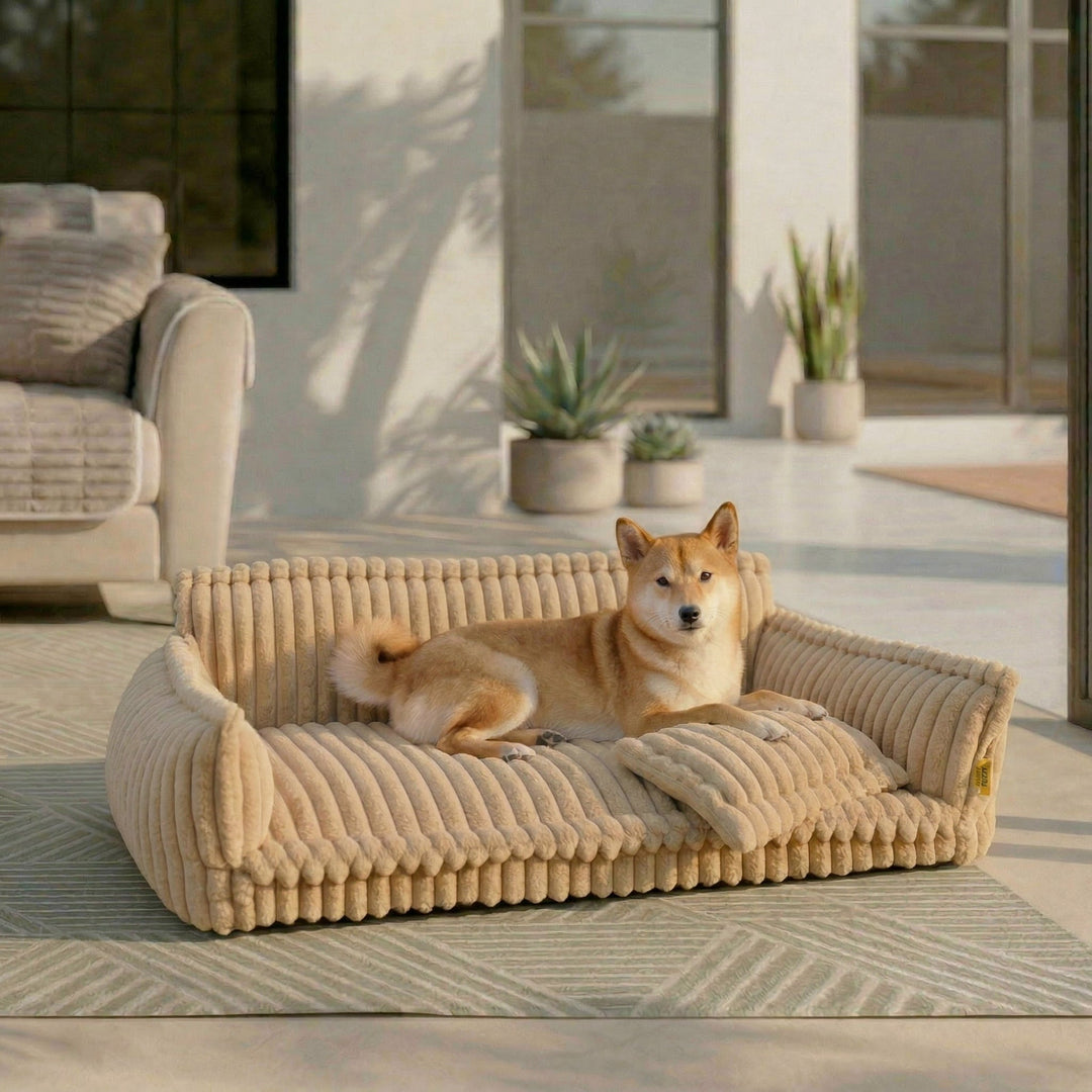 Large Washable Fluffy Orthopedic Soft Dog Pillow Dog Sofa Bed-Snoozy Dream - Pawtique