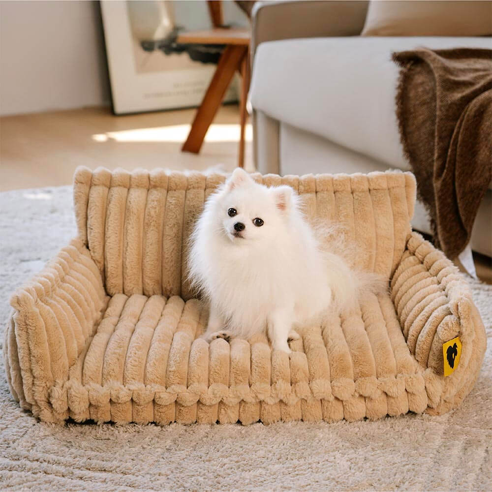 Large Washable Fluffy Orthopedic Soft Dog Pillow Dog Sofa Bed-Snoozy Dream - Pawtique