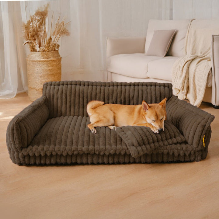 Large Washable Fluffy Orthopedic Soft Dog Pillow Dog Sofa Bed-Snoozy Dream - Pawtique