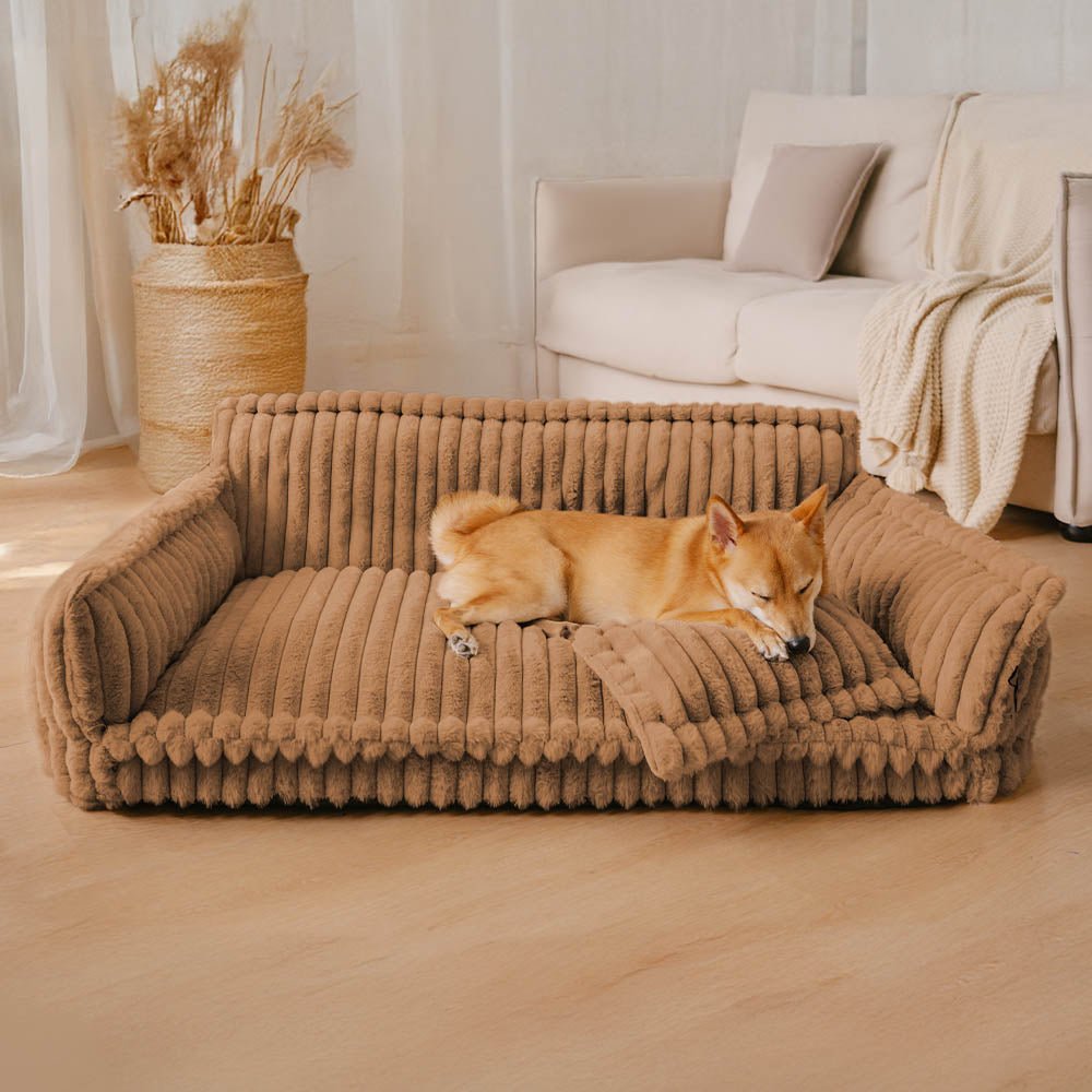 Large Washable Fluffy Orthopedic Soft Dog Pillow Dog Sofa Bed-Snoozy Dream - Pawtique