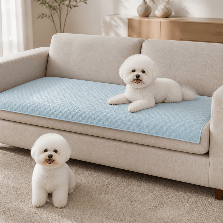 LeatherAir Water-Resistant Quilted Modular Sofa Protector - Pawtique