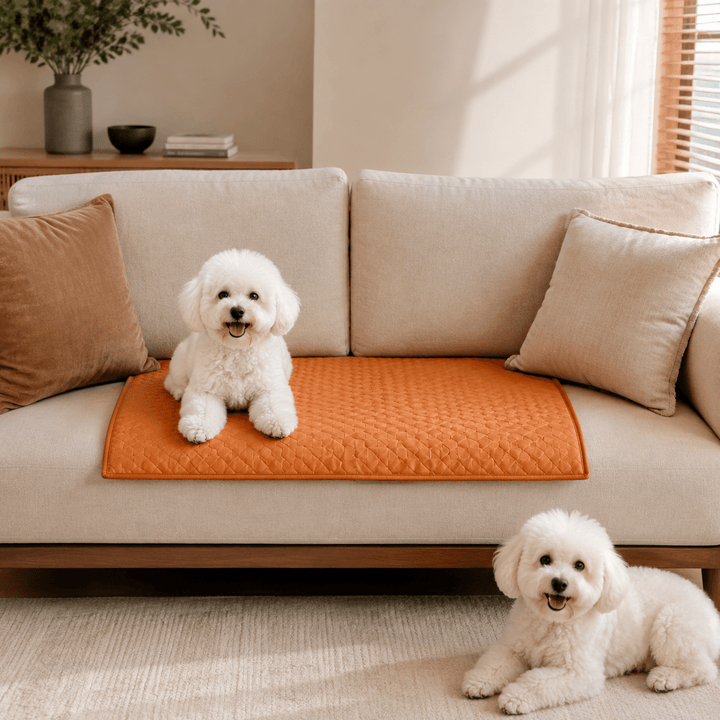 LeatherAir Water-Resistant Quilted Modular Sofa Protector - Pawtique