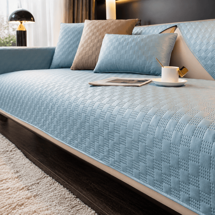 LeatherAir Water-Resistant Quilted Modular Sofa Protector - Pawtique