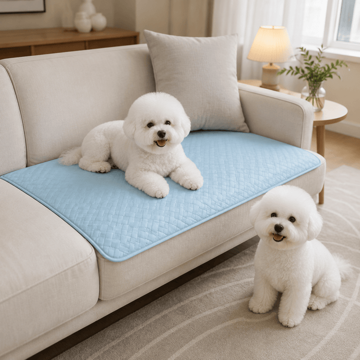 LeatherAir Water-Resistant Quilted Modular Sofa Protector - Pawtique