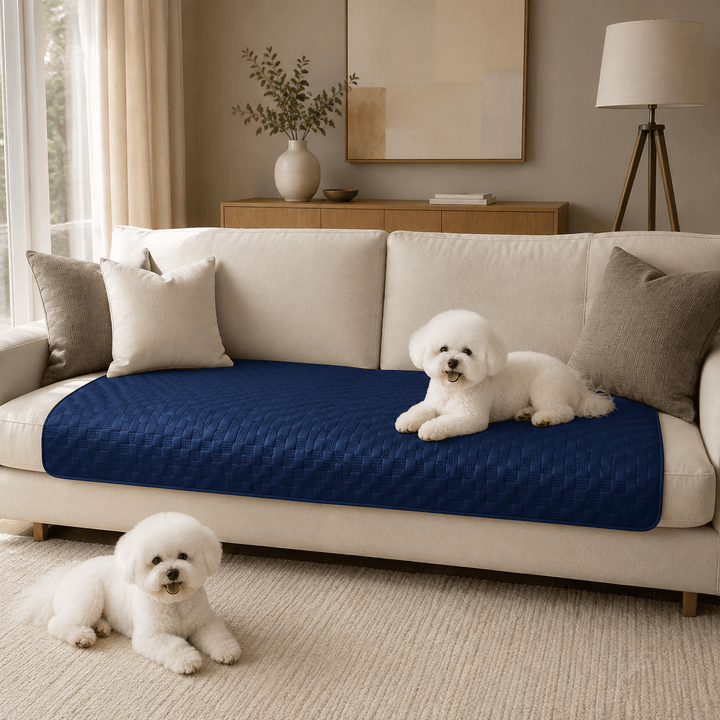 LeatherAir Water-Resistant Quilted Modular Sofa Protector - Pawtique