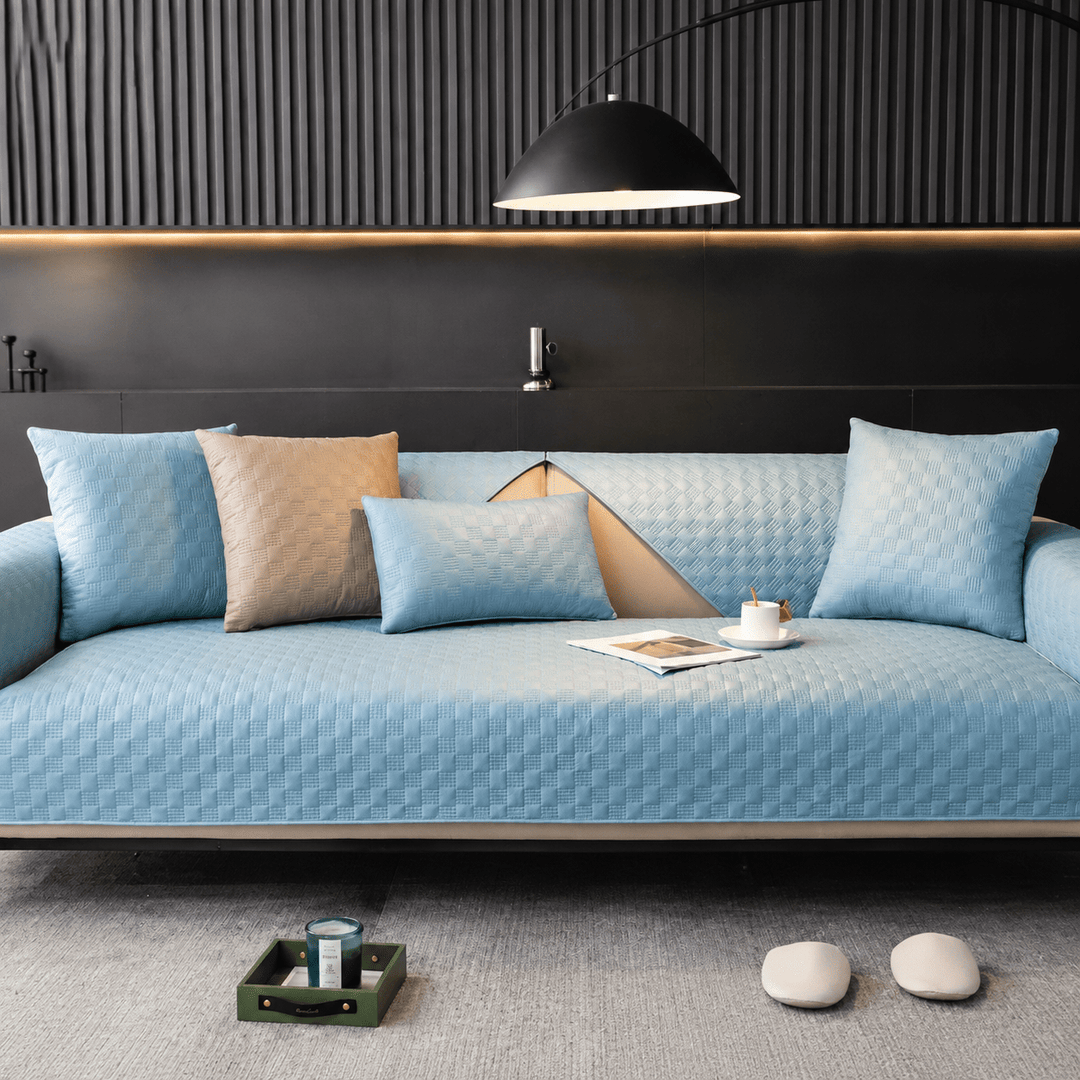 LeatherAir Water-Resistant Quilted Modular Sofa Protector - Pawtique