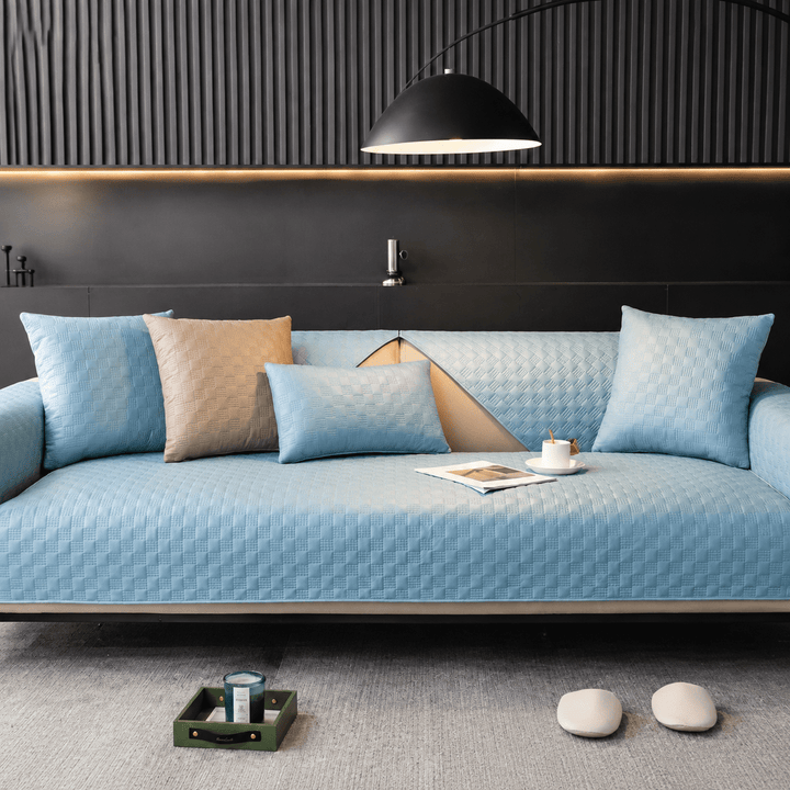 LeatherAir Water-Resistant Quilted Modular Sofa Protector - Pawtique