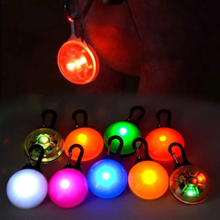 LED Light Collar Pendant – Safety Light - Pawtique