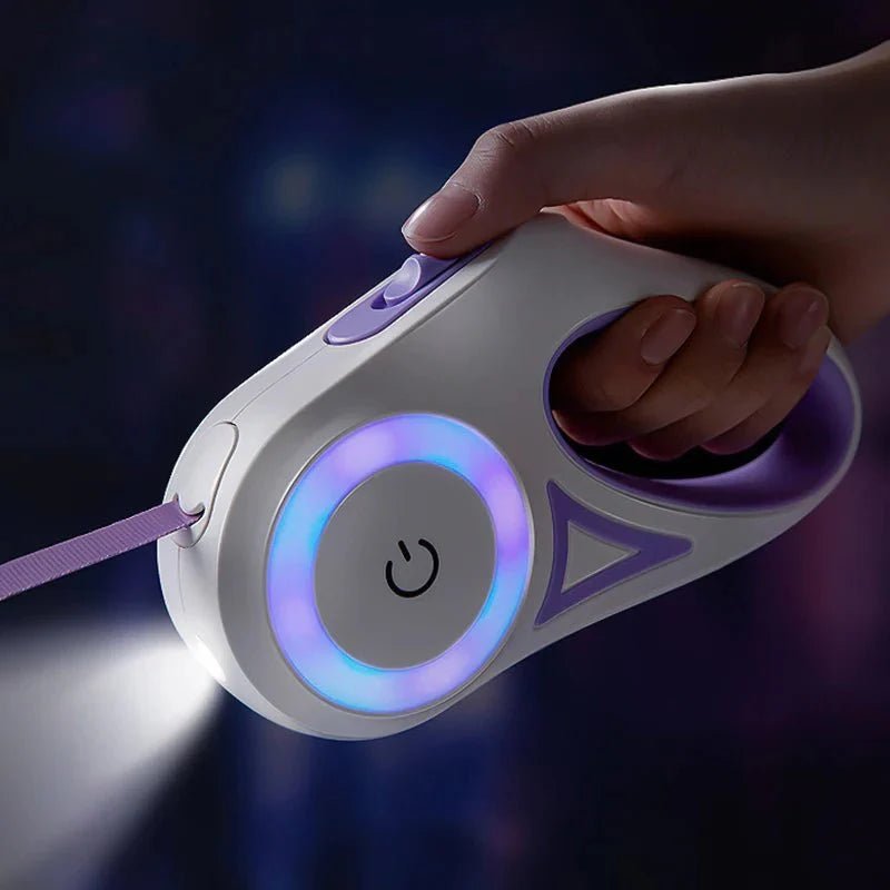 LED Retractable Dog Leash – Flexi Dog Leash - Pawtique