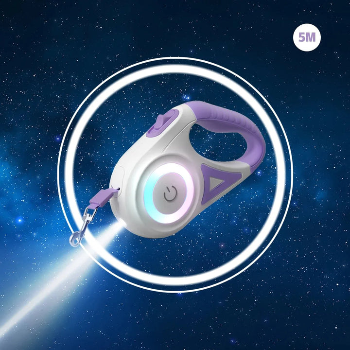 LED Retractable Dog Leash – Flexi Dog Leash