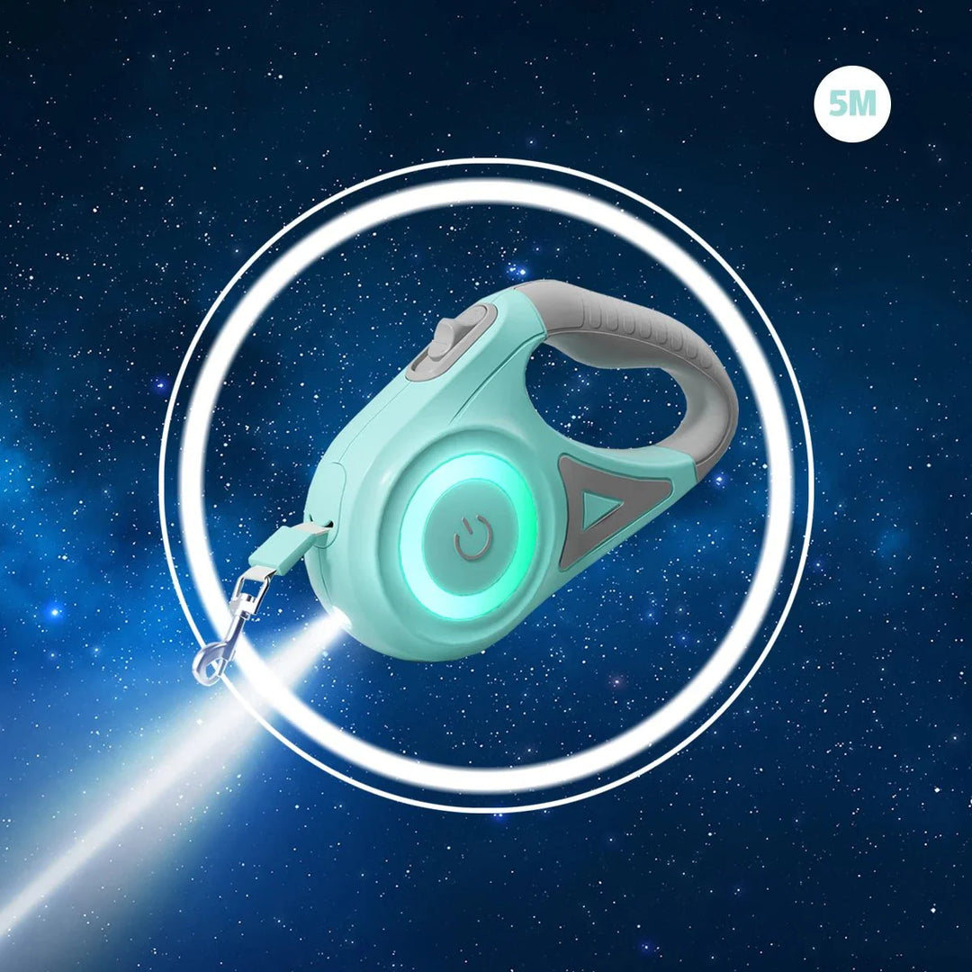 LED Retractable Dog Leash – Flexi Dog Leash