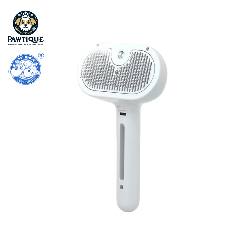 L&W BROS Brush With Steam Spray - Pawtique