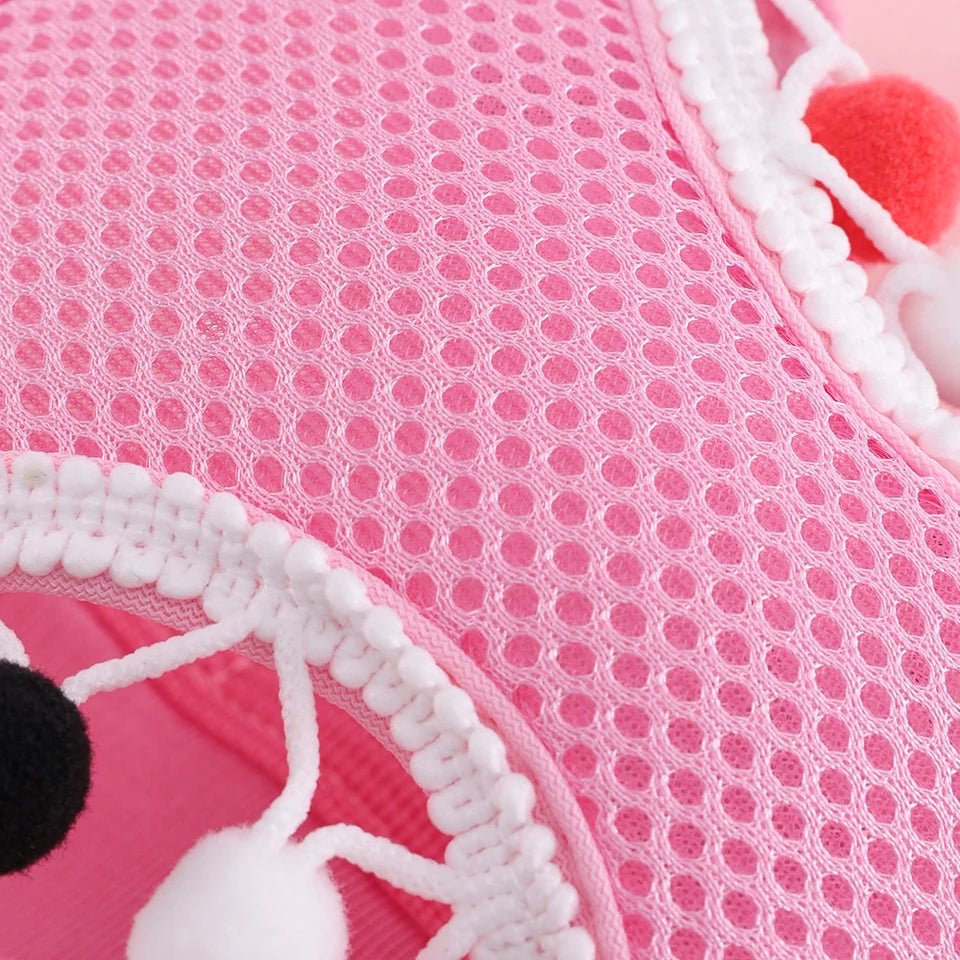 Mesh Small Dog Harness Adjustable Ball Lace Cute Summer - Pawtique