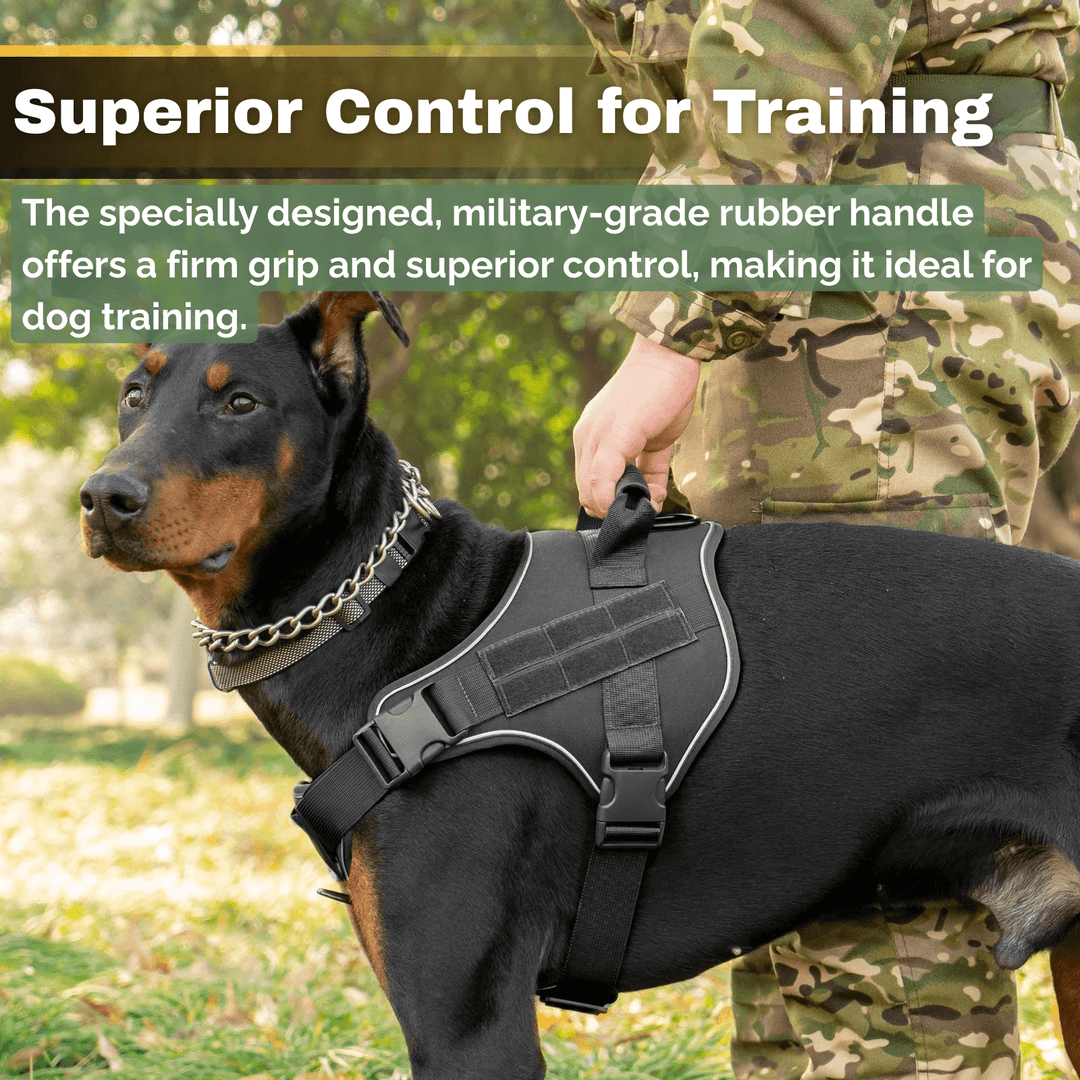 Military Training Harness for Large Dog Breeds - Pawtique