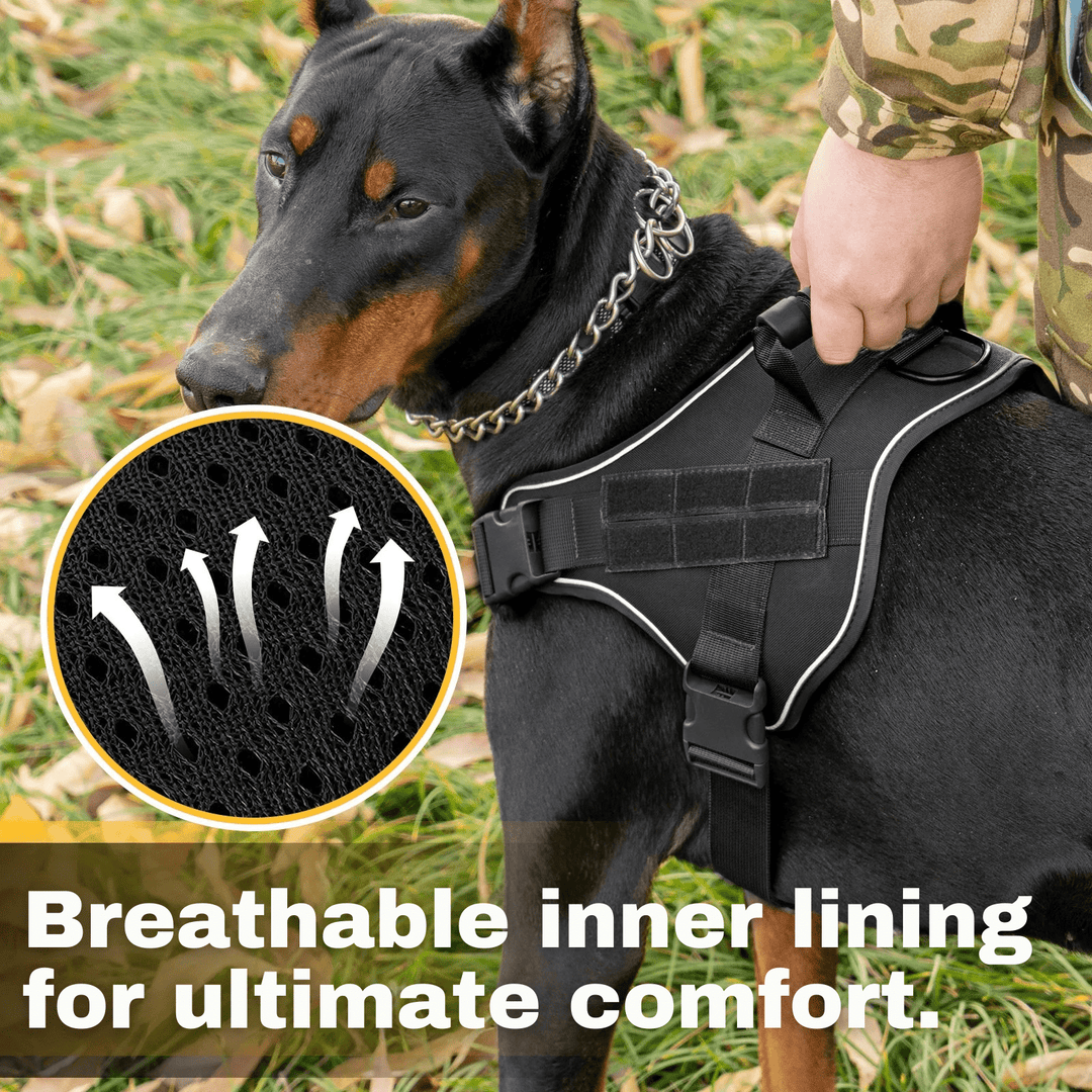 Military Training Harness for Large Dog Breeds - Pawtique