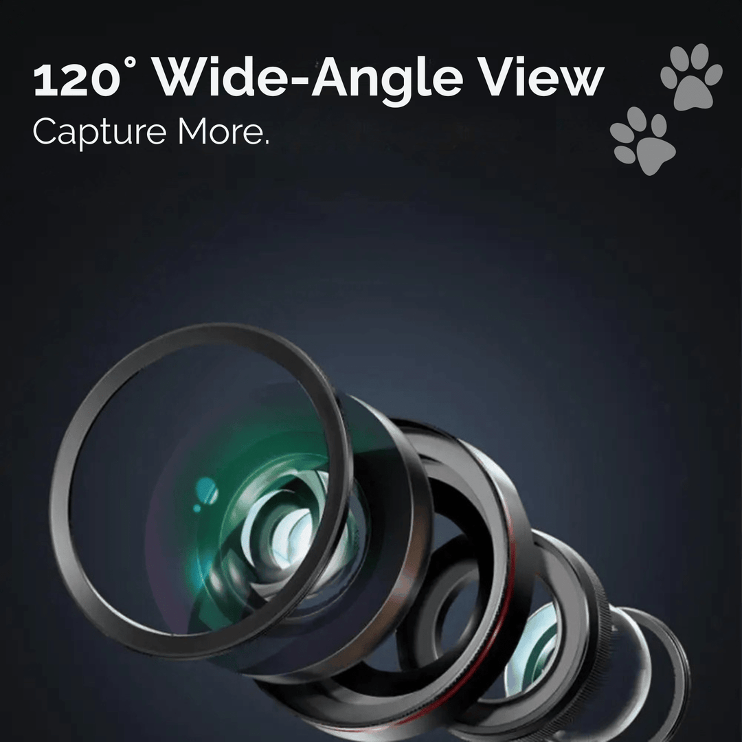 Mini Collar Camera with Video &amp; Wide Angle Lens - Pawtique