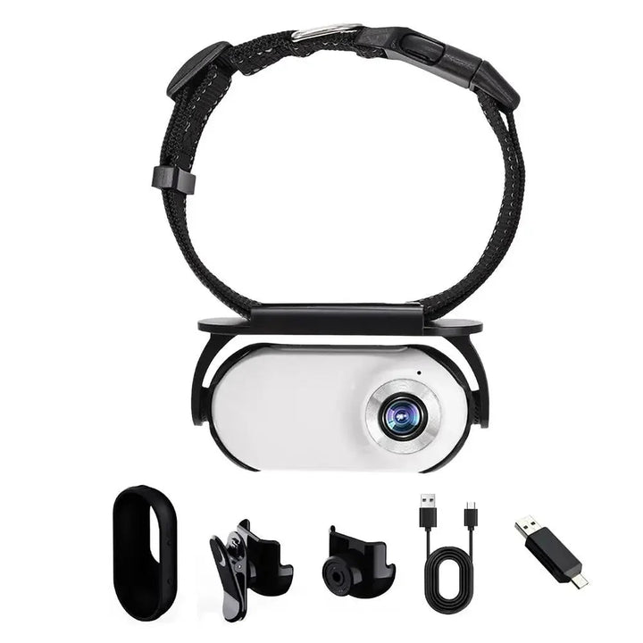 Mini Collar Camera with Video &amp; Wide Angle Lens - Pawtique