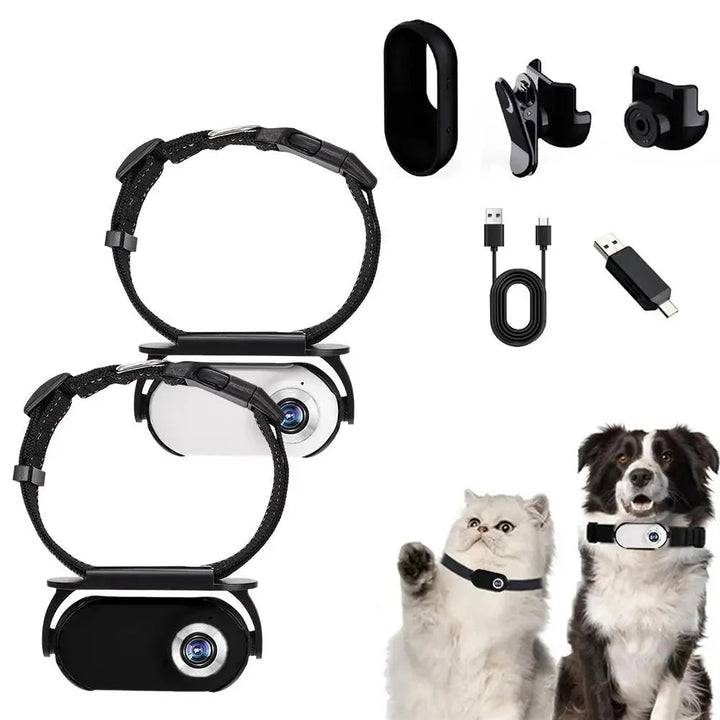 Mini Collar Camera with Video &amp; Wide Angle Lens - Pawtique