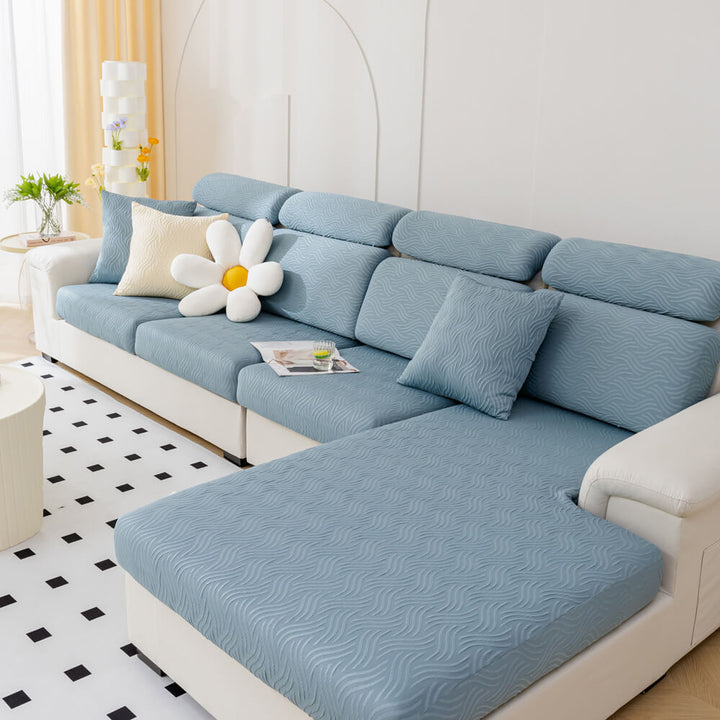 Modern Cooling Water-resistant Antifouling Stretch Magic Sectional Couch Cover - Pawtique
