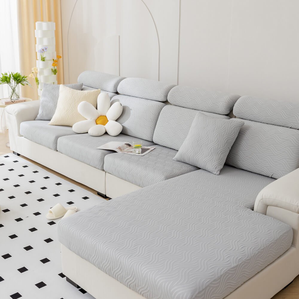 Modern Cooling Water-resistant Antifouling Stretch Magic Sectional Couch Cover - Pawtique