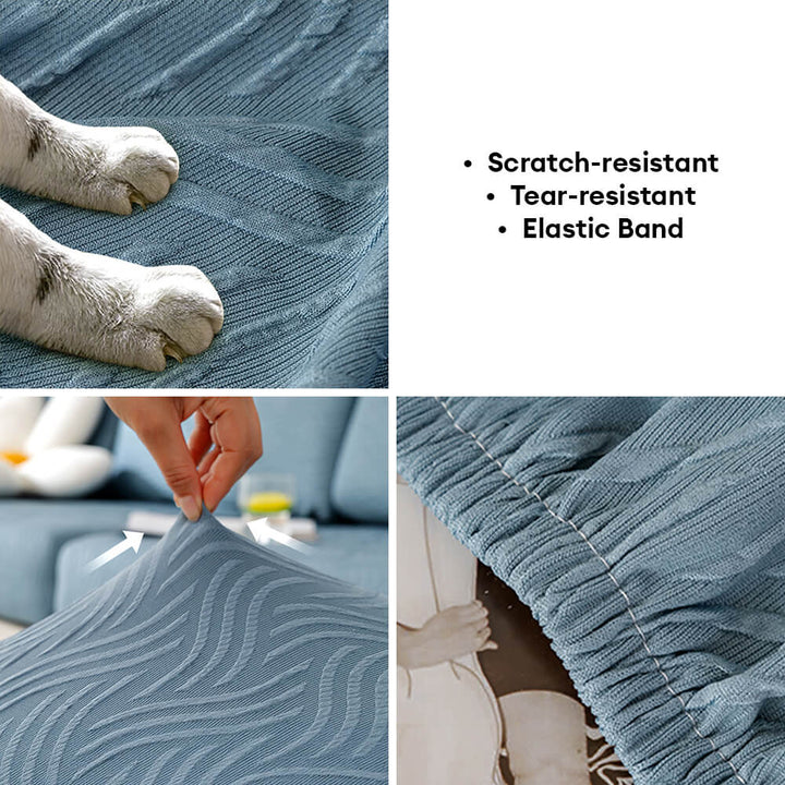 Modern Cooling Water-resistant Antifouling Stretch Magic Sectional Couch Cover - Pawtique