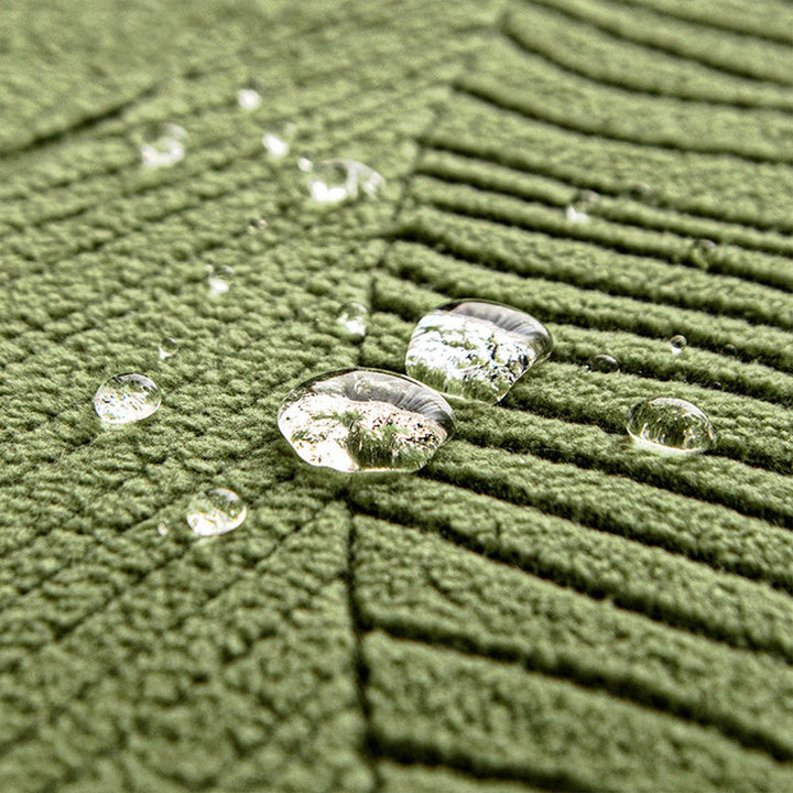 Modern Leaf Jacquard Water-Repellent Anti-Scratch Stretch Full Wrap Sectional Couch Cover - Pawtique