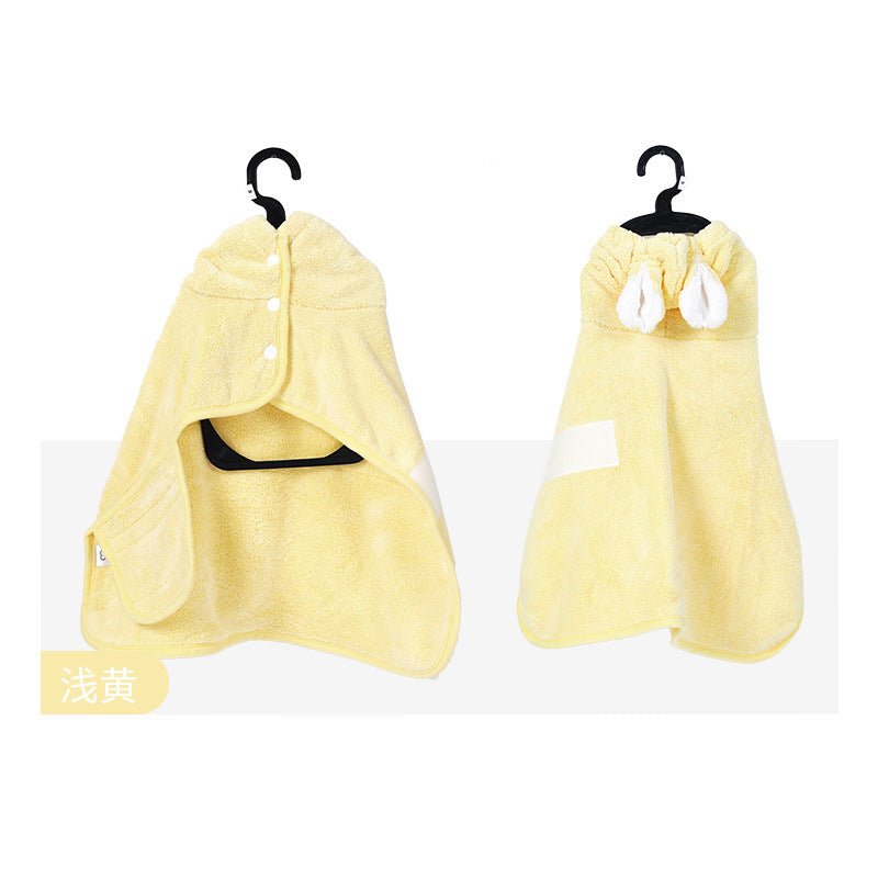 New Quick - Drying Absorbent Pet Bathrobe Towel - Pawtique
