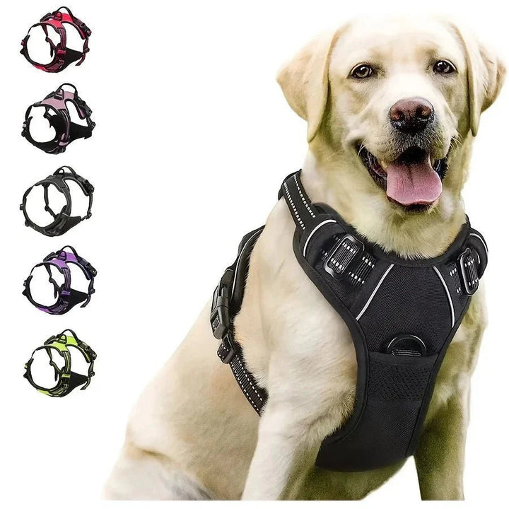 No Pull Dog Harness – For Large Dogs with Front Clip - Pawtique