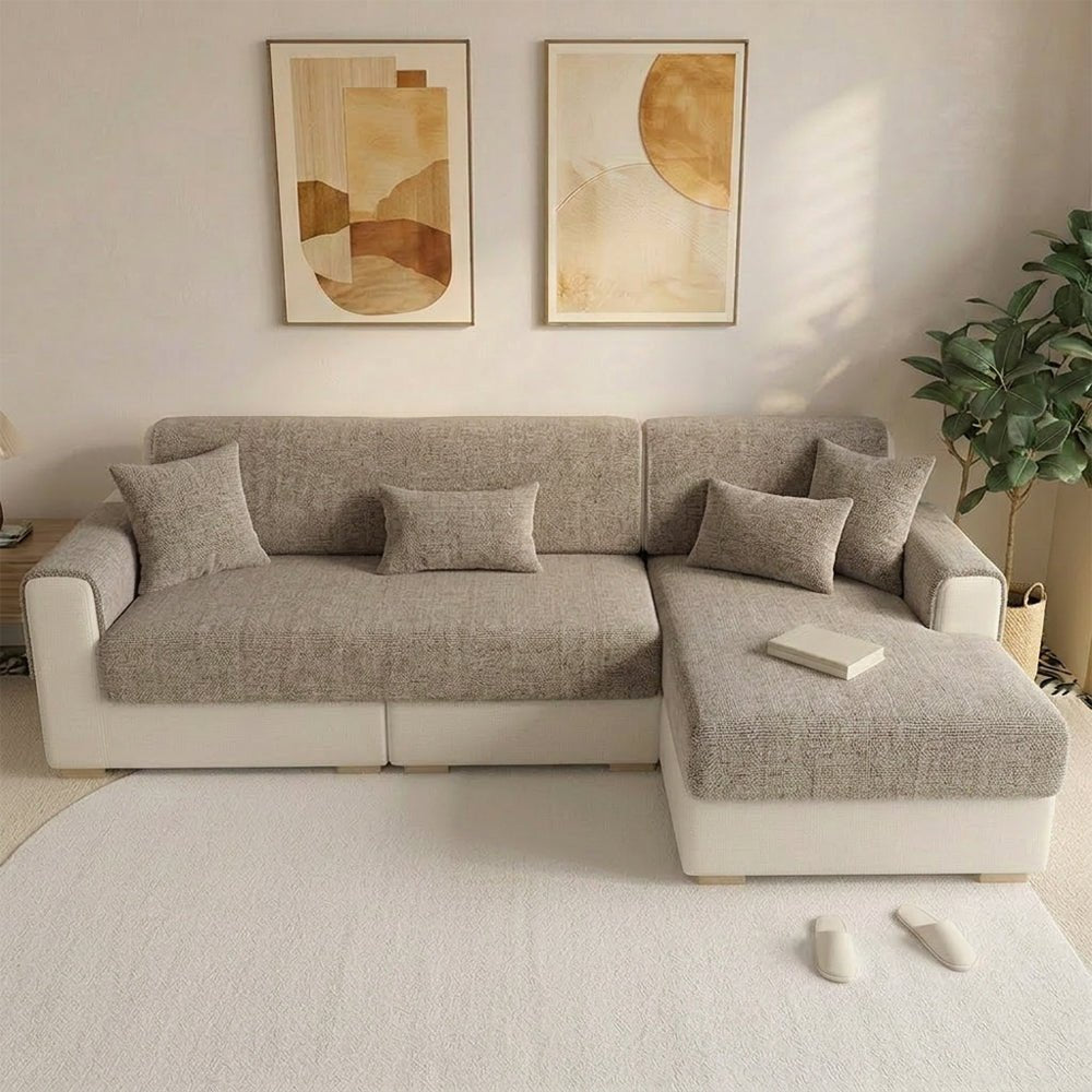 One-Piece Chenille Scratch-Resistant Durable Water-Repellent Non-Slip Couch Cover - Pawtique